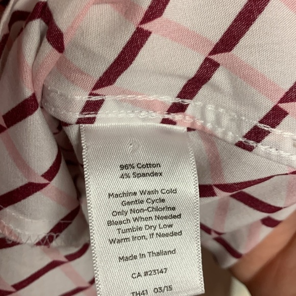 Talbots Wrinkle Resistant Blouse - Picture 6 of 8